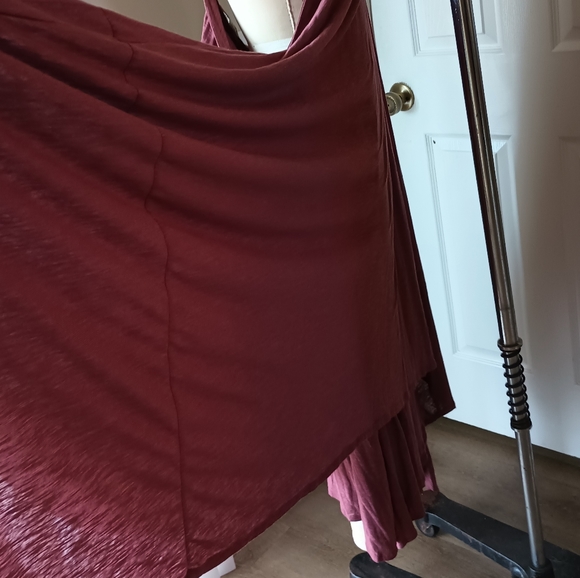 Free People | Burgundy Maxi Dress - Picture 6 of 7